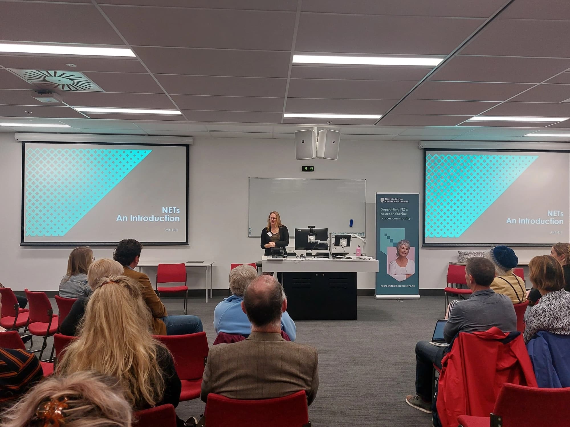 Kiwis learning about NETs together at the NECNZ Patient Education Day